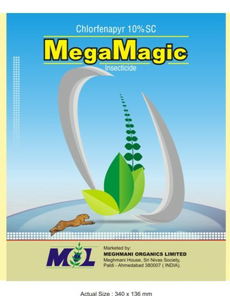 Mega Magic Label Device mark 2037929 Trademark
