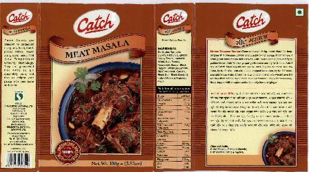 Catch Meat Masala With Label Device mark 2063709 Trademark