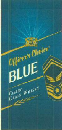 Officer's Choice Blue Classic Grain Whisky Device mark 2732060 Trademark