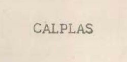 Calplas Device mark 706487 Trademark