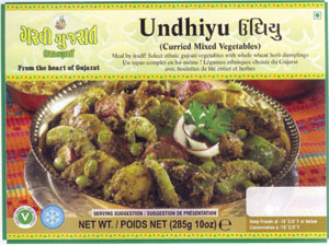 Undhiyu With Word Garvi Gujarat Device mark 2397966 Trademark