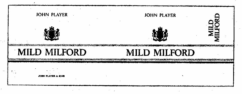 Mild Milford, John Player Device mark 280320 Trademark