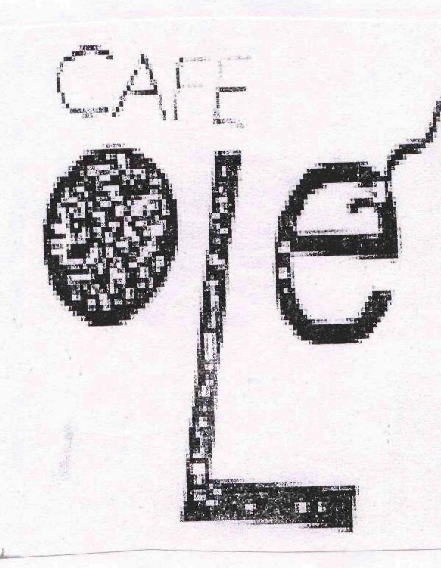 Cafe Ole (logo) Device mark 1723497 Trademark