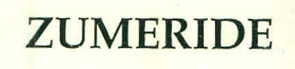 Zumeride Device mark 2805980 Trademark