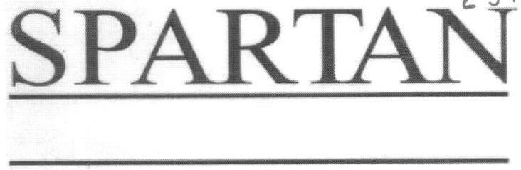 Spartan (device) Device mark 1657850 Trademark