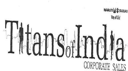 Titans Of India Corporate Sales Device mark 2410940 Trademark