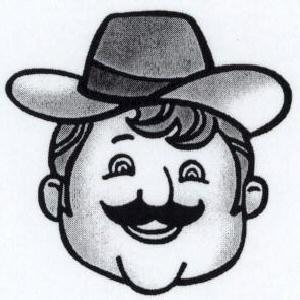 Uncle's Face With Cowboy Hat Device Device mark 1497172 Trademark