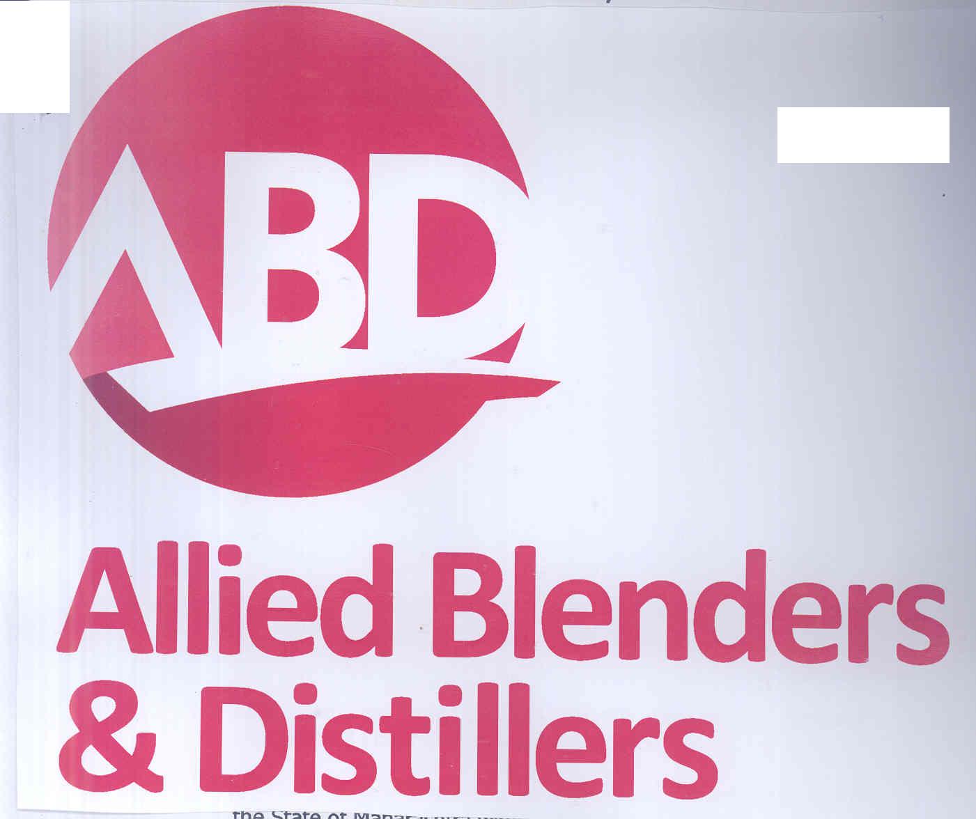 Abd Allied Blenders & Distillers (label) Device mark 1767484 Trademark