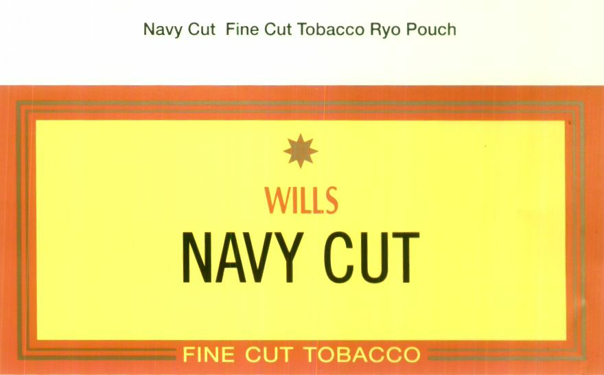 Wills Navy Cut, Fine Cut Tobacco, Star De. (label) Device mark 1486647 Trademark
