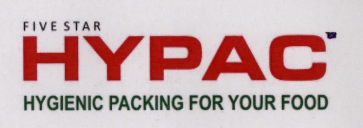 Five Star Hypac Hygienic Packing For Your Food Device mark 1974558 Trademark