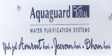 Aquaguard Total Device mark 1746140 Trademark