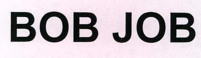 Bob Job Device mark 2307882 Trademark