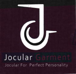 Jocular Garment With Jg Logo Device mark 2812492 Trademark