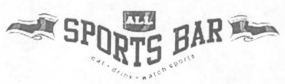 All Sports Bar (label) Device mark 1549948 Trademark