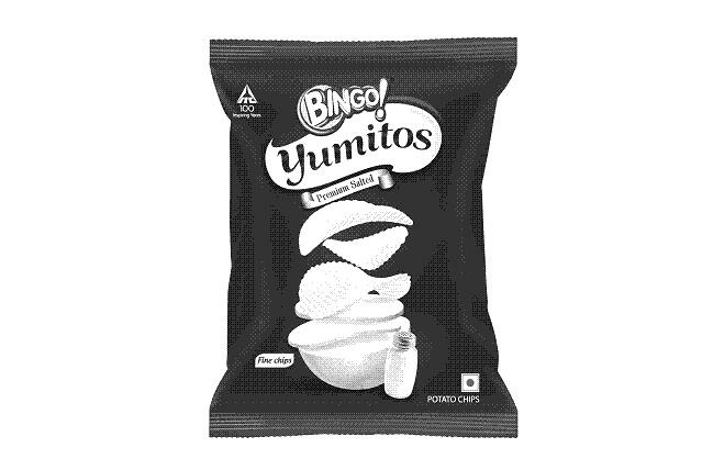 Itc Bingo Yumitos Premium Salted Device mark 2571221 Trademark