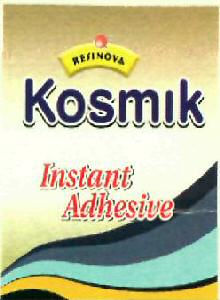 Resinova Kosmik (label) Device mark 2651530 Trademark
