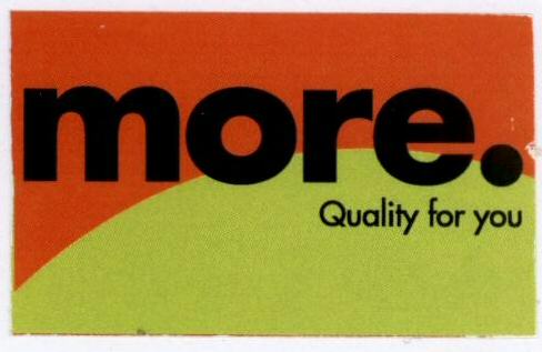 More. Quality For You (logo) Device mark 1639621 Trademark