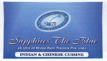 Sappires The Blue With Label Device mark 1663227 Trademark