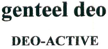 Genteel Deo-active Device mark 1893553 Trademark