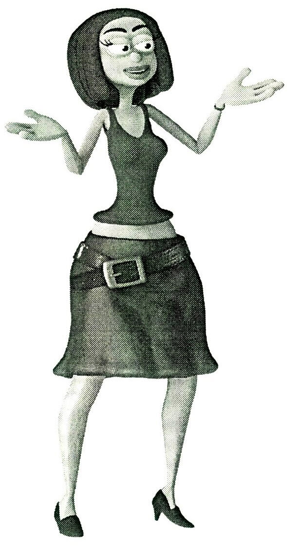 Cartoon "daughter" (device) Device mark 2590572 Trademark