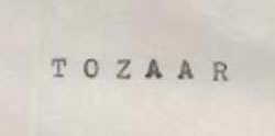 Tozaar Device mark 802379 Trademark