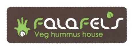 Falafels (label) Device mark 1666283 Trademark