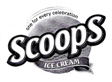 Scoops Ice Cream Device mark 2544121 Trademark