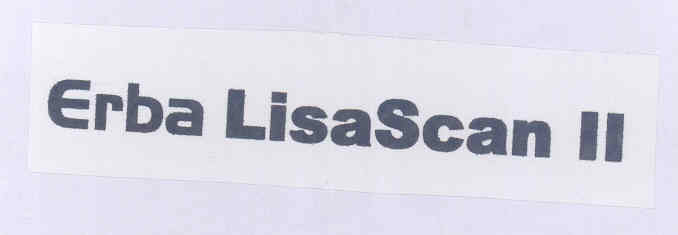 Erba Lisascan Ii ) Device mark 1710243 Trademark