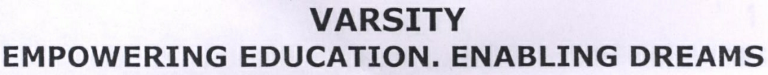 Varsity Empowering Education. Enabling Dreams Device mark 2421408 Trademark