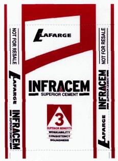 Lafarge Infracem Superior Cement 3(device) Device mark 2546370 Trademark
