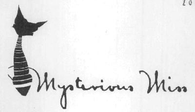 Mysterious Miss Device mark 2973119 Trademark