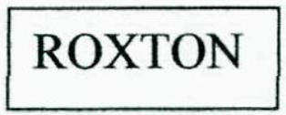 Roxton Device mark 2619237 Trademark