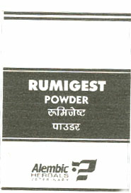 Rumigest Powder (label) Device mark 855973 Trademark