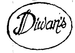 Diwan"s Device mark 699597 Trademark
