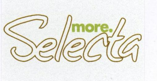 More. Selecta (logo) Device mark 1639669 Trademark