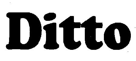 Ditto Device mark 2171829 Trademark