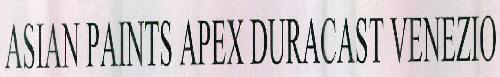 Asian Paints Apex Duracast Venezio Device mark 2356428 Trademark