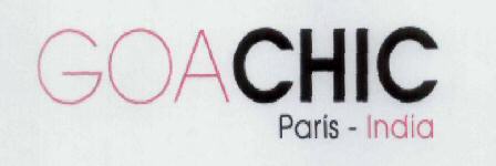 Goachic Paris-india Device mark 1868350 Trademark