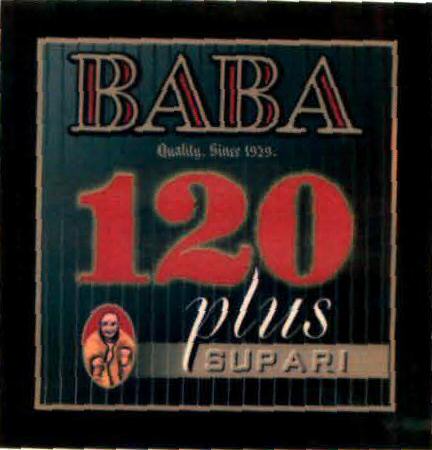 Baba 120 Plus Supari (with Device) Device mark 2019499 Trademark