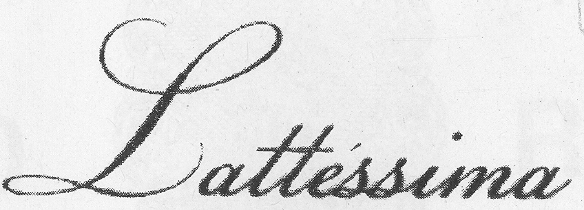 Lattessima (label) Device mark 2213967 Trademark