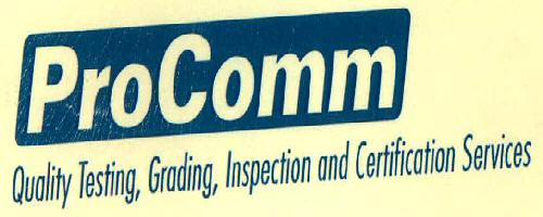 Procomm Quality Testing, Grading, Inspection And Certification Services Device mark 2719133 Trademark