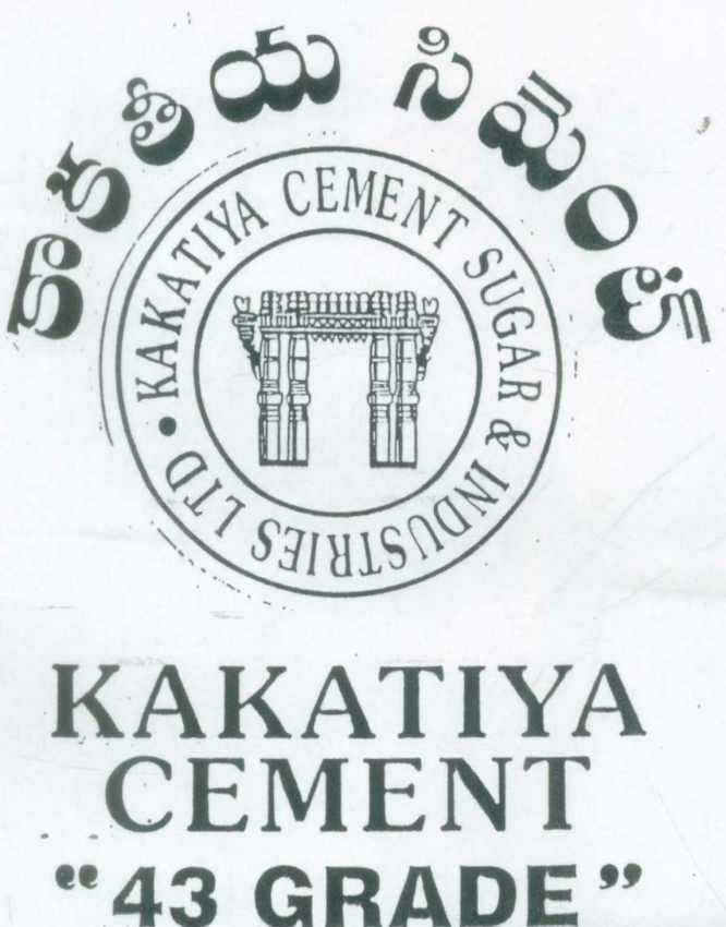 Kakatiya Cement 43 Grade Device mark 847188 Trademark