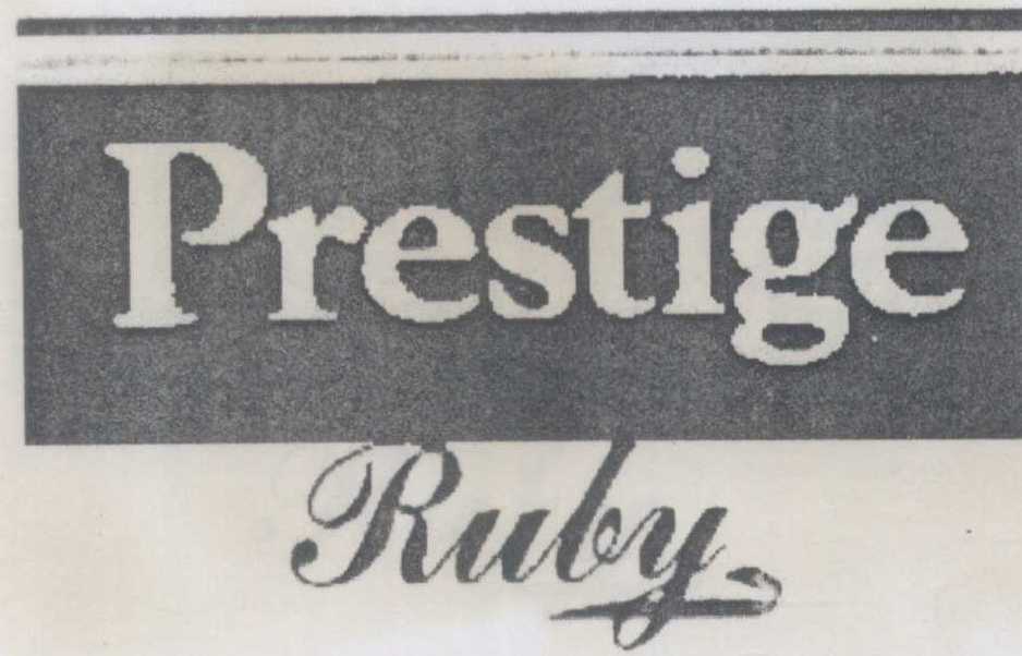 Prestige Ruby Device mark 893131 Trademark