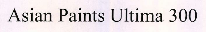 Asian Paints Ultima 300 Device mark 2238037 Trademark