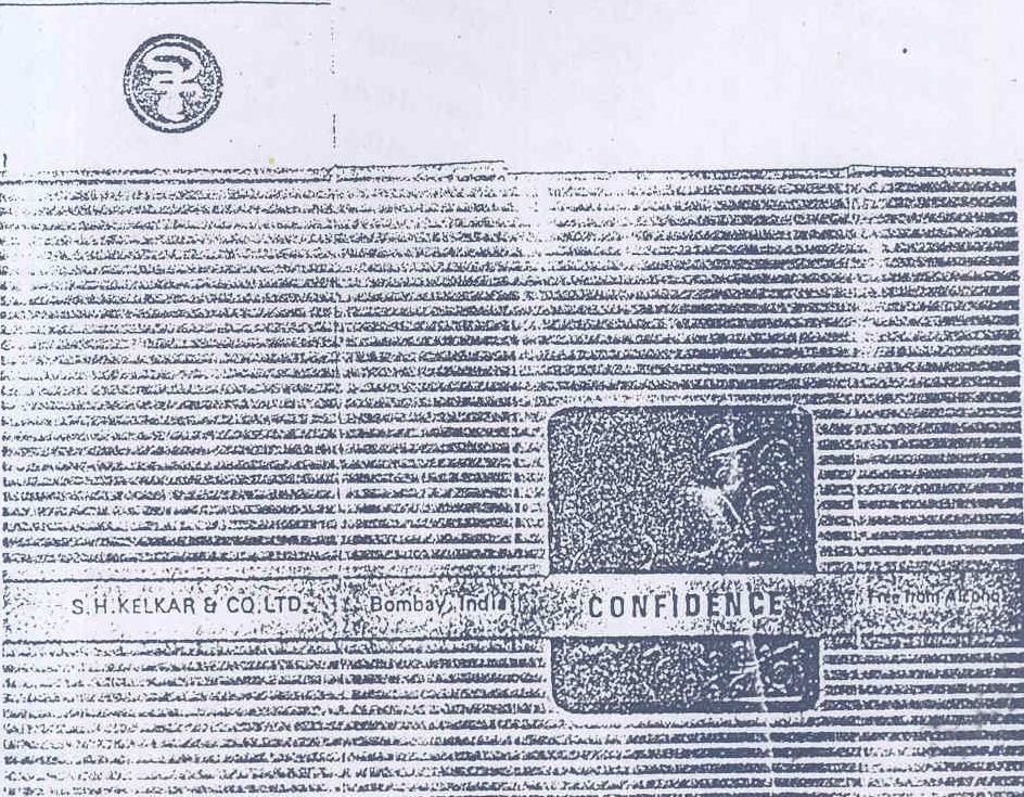 Confidance (label) Device mark 368975 Trademark