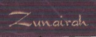 Zunairah Device mark 2247597 Trademark