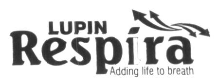 Lupin Respira (label) Device mark 1612996 Trademark