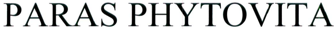 Paras Phytovita Device mark 1902545 Trademark