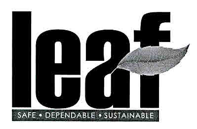Leaf Safe. Dependable.sustainable Device mark 2982249 Trademark