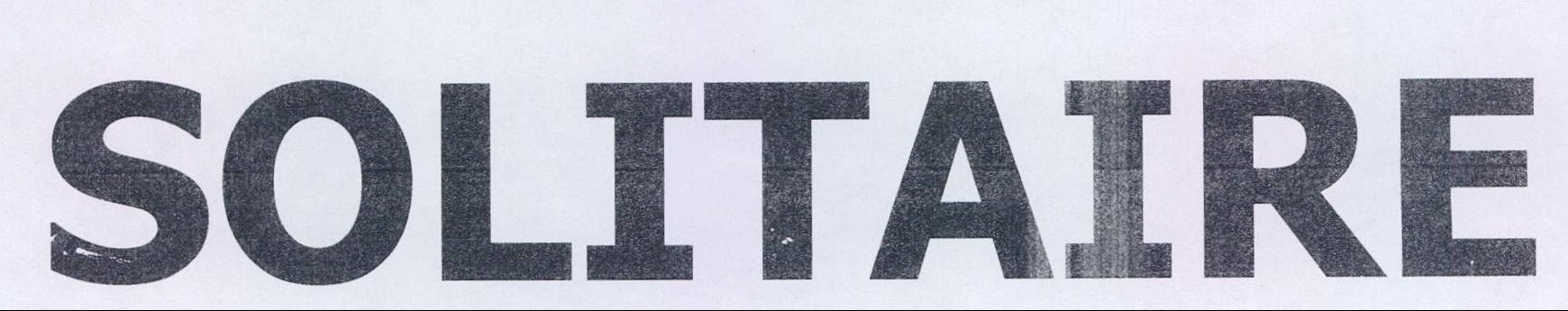 Solitaire Device mark 2080925 Trademark